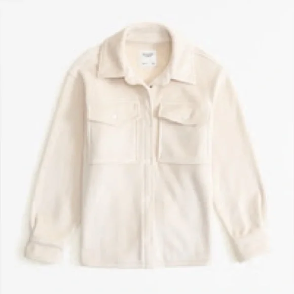 ABERCROMBIE Corduroy Shirt Jacket - Picture 3 of 5